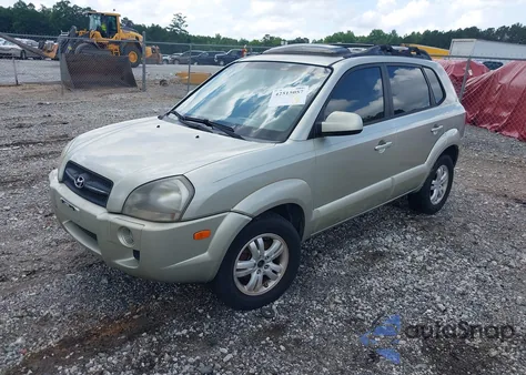 2006 Hyundai Tucson Gls/Limited from USA, damaged, VIN KM8JN12D66U444606